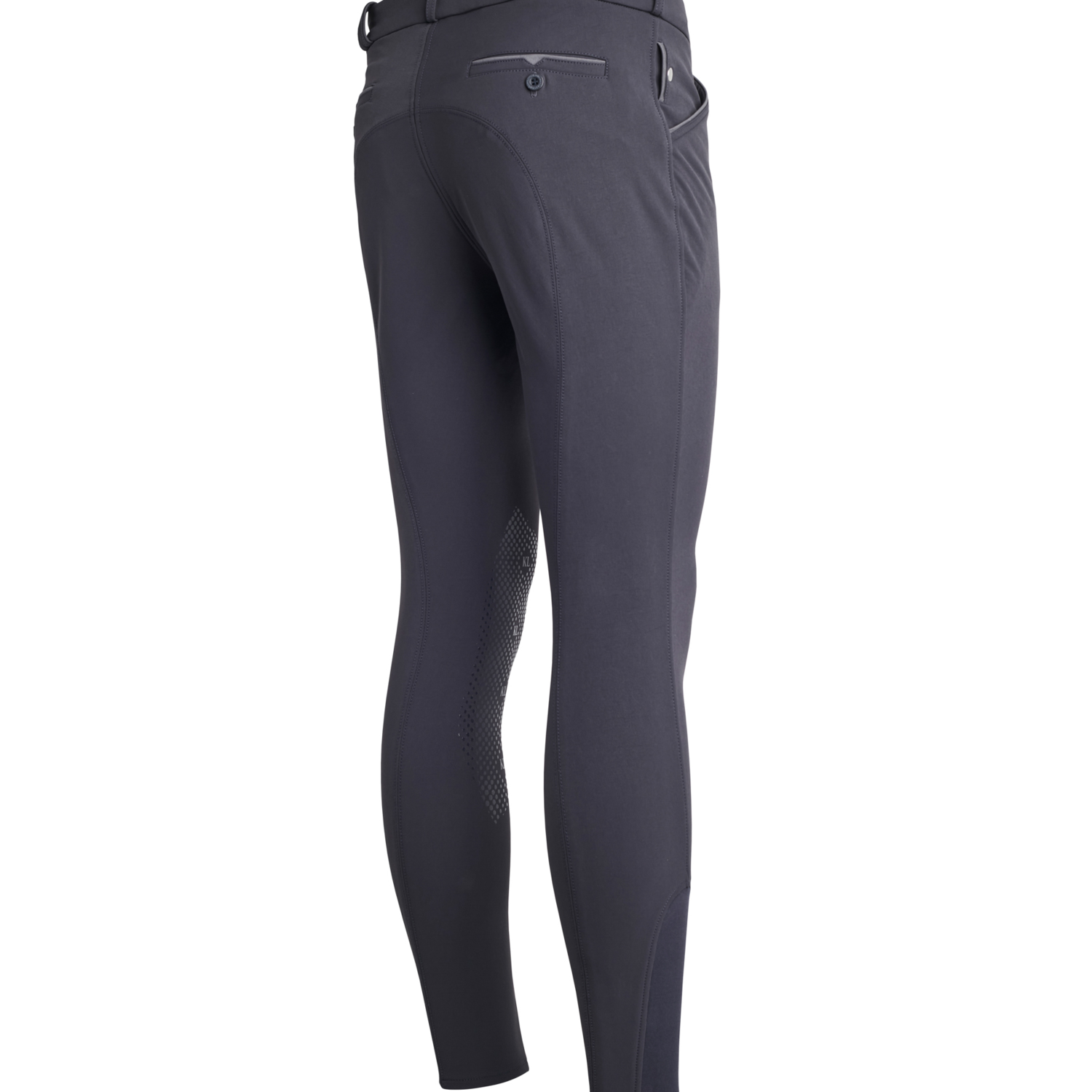 Pantalon d’équitation homme Kingsland KLkenton E-Tec Knee Grip – Marine