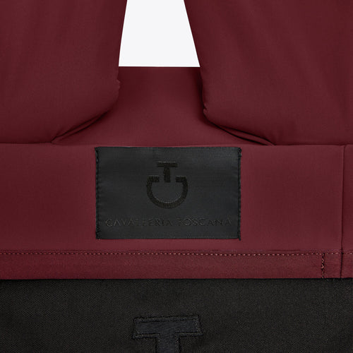 Bonnet cheval Cavalleria Toscana en jersey technique – Bordeaux