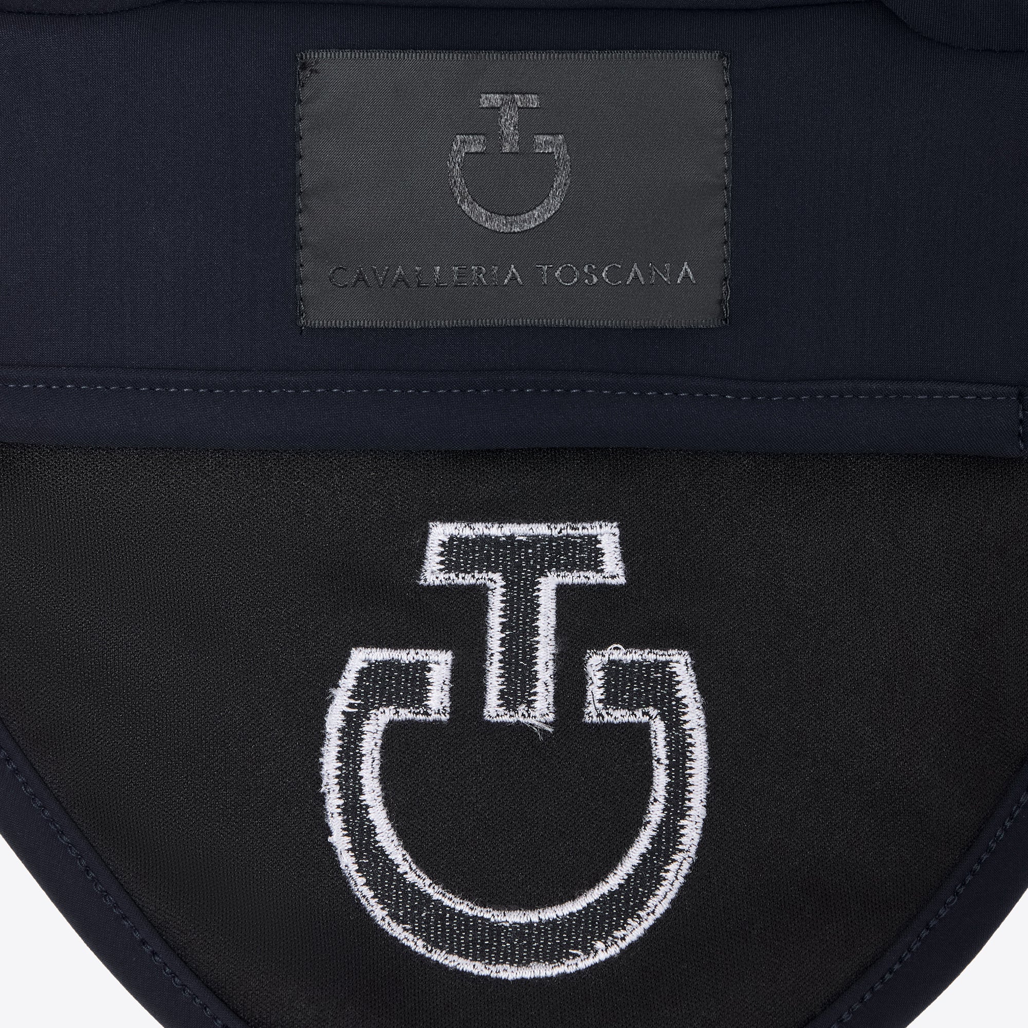 Bonnet cheval Cavalleria Toscana Anti-Bruit – Jersey technique Marine