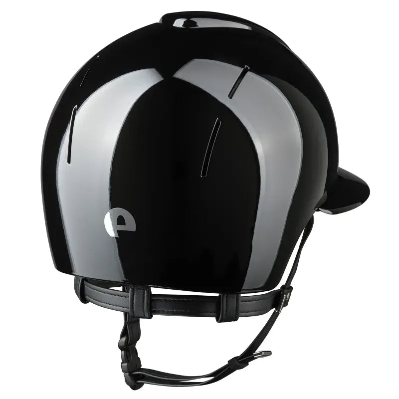 Casque d’équitation Smart Nova – Polish Noir | Visière Polo Large