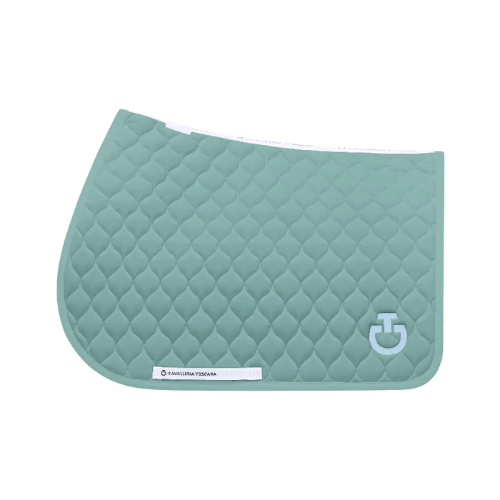 Tapis de selle Circle Quilted Cavalleria Toscana – Mint Green