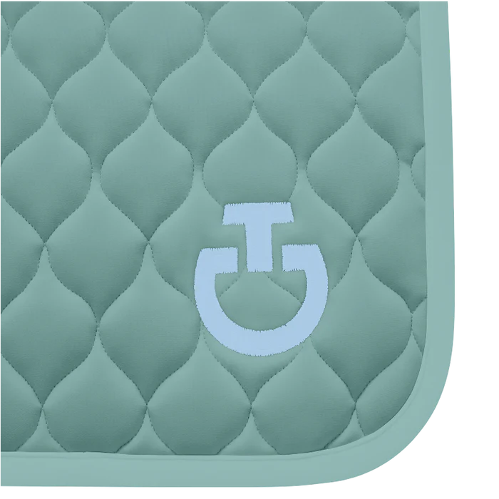 Tapis de selle Circle Quilted Cavalleria Toscana – Mint Green