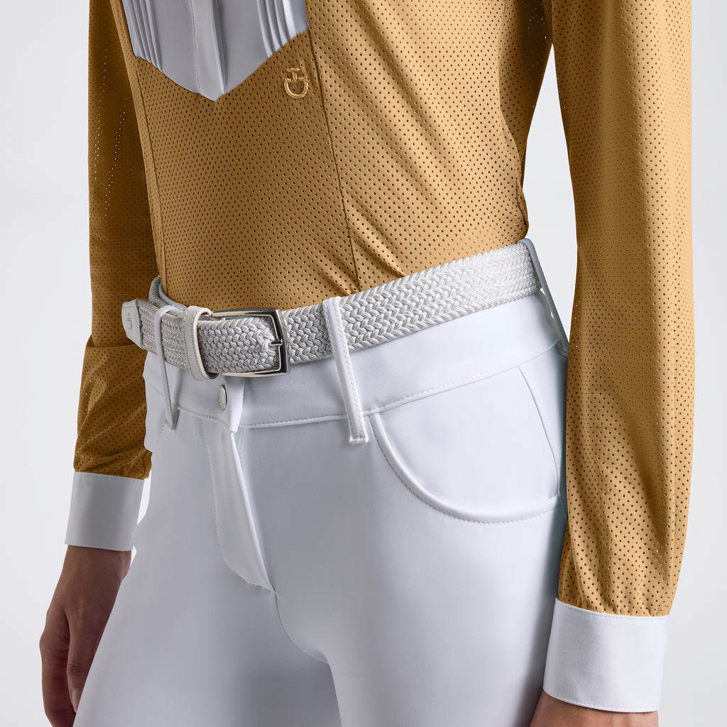 Chemise de concours  Cavalleria Toscana – Manches longues, Tan