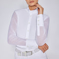 Chemise de concours manches longues Cavalleria Toscana – Blanche