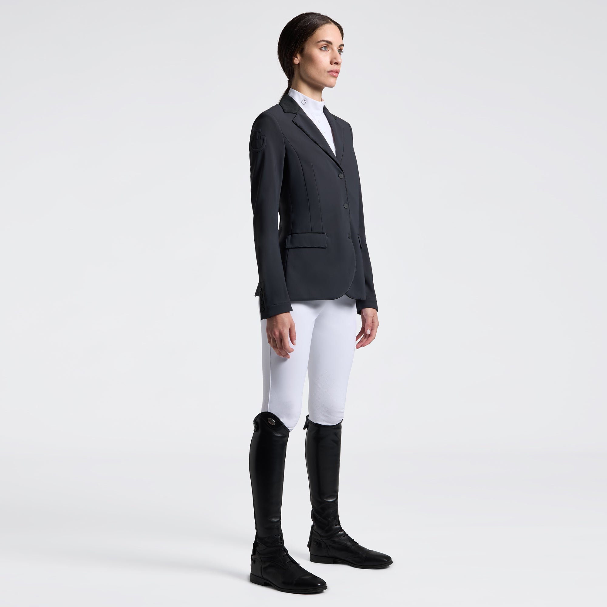 Veste de concours femme Cavalleria Toscana  – Bleu Océan