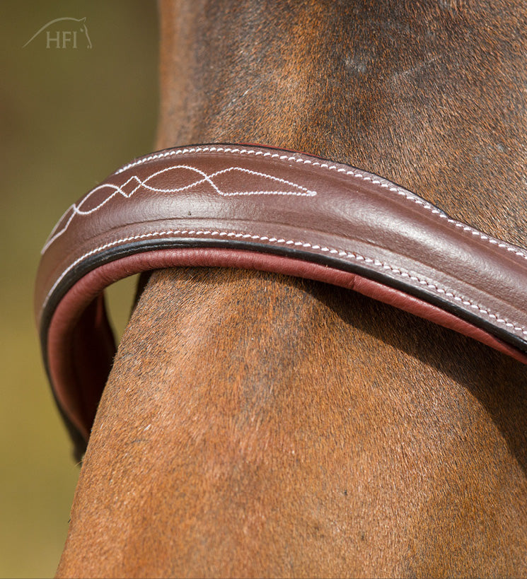 Licol HFI Grooming – Cuir Brun