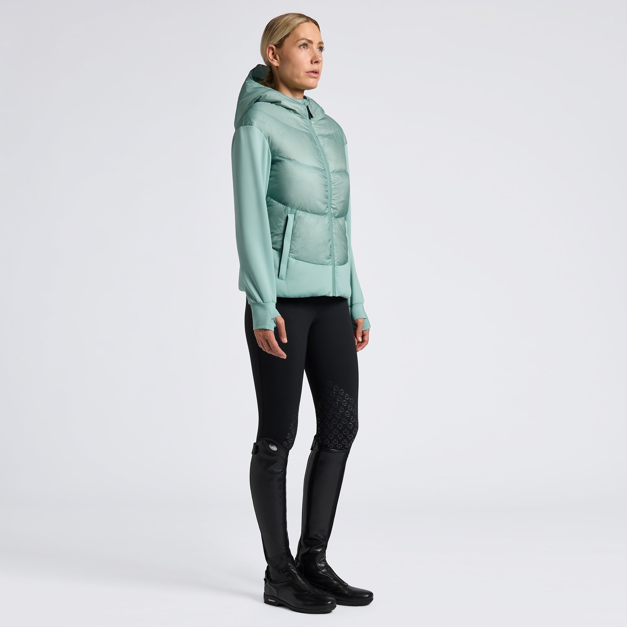 Veste matelassée à capuche femme CAVALLERIA TOSCANA