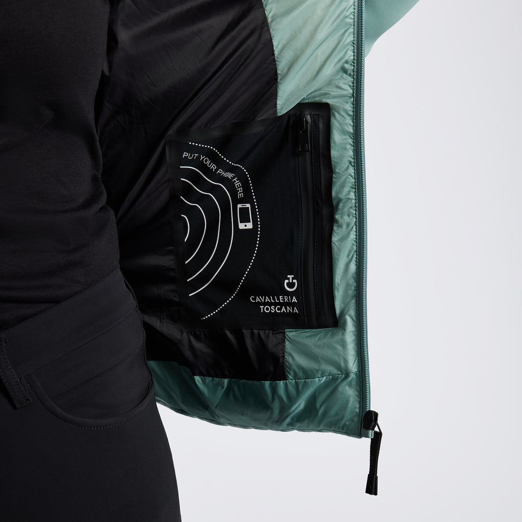 Veste matelassée à capuche femme CAVALLERIA TOSCANA