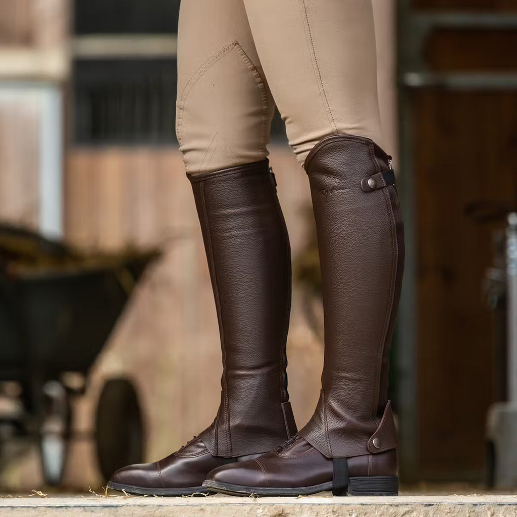 Mini chaps DYON Classic Brun