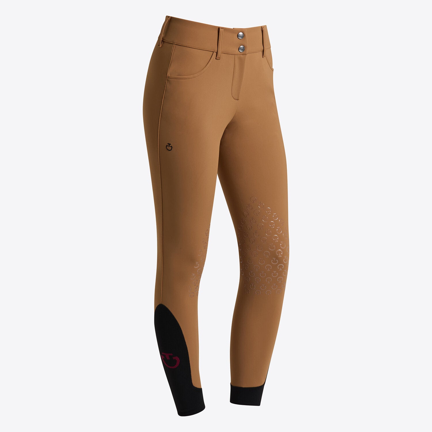 Pantalon d’équitation femme Cavalleria Toscana – Taille haute Cuivre