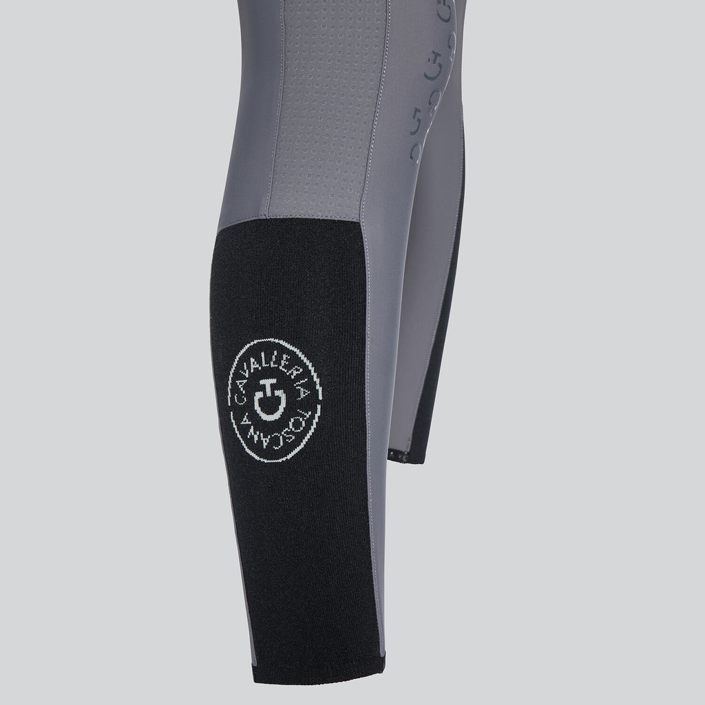 Pantalon d’équitation femme Cavalleria Toscana – Gris Foncé