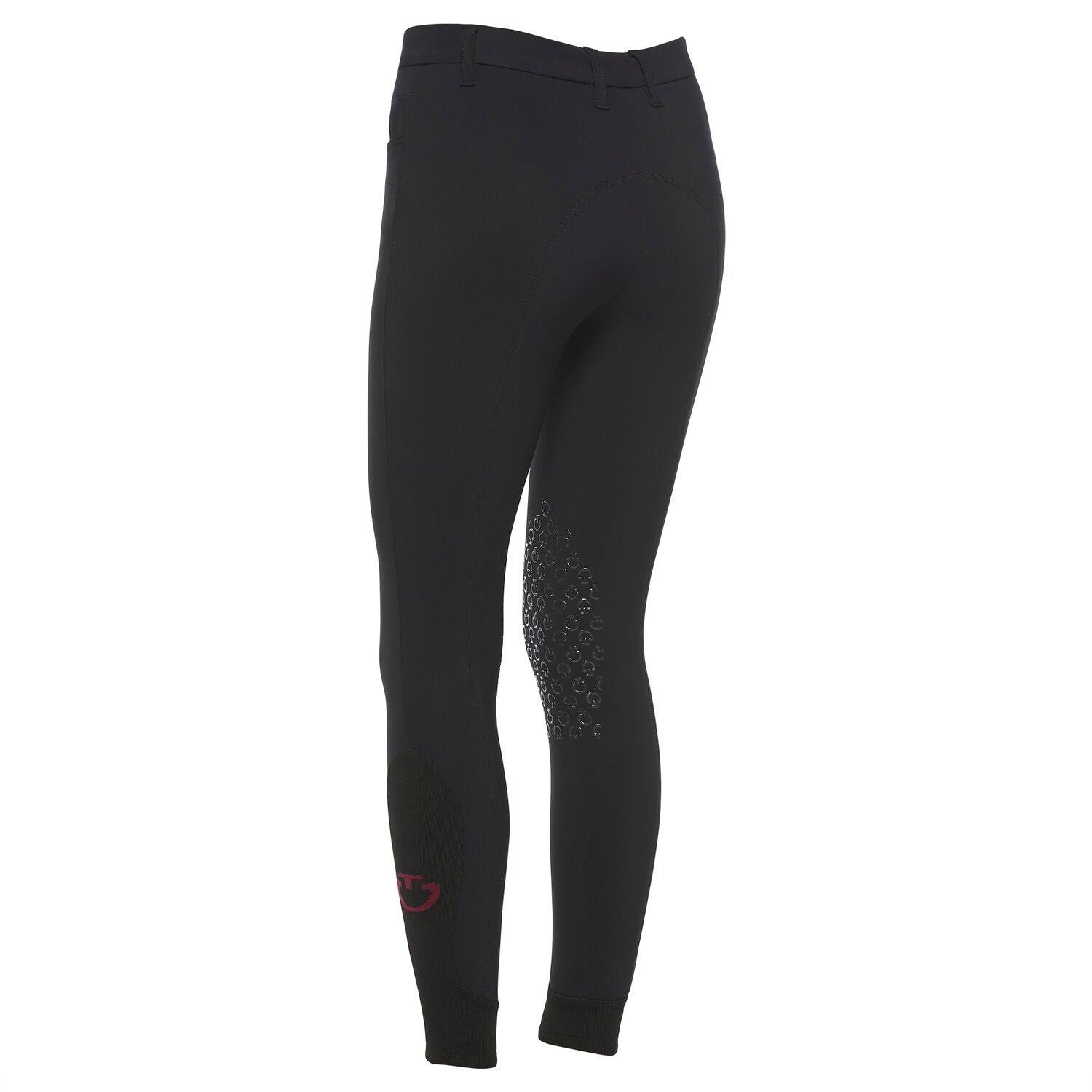 Pantalon d’équitation Cavalleria Toscana – Technique & grip genoux Noir