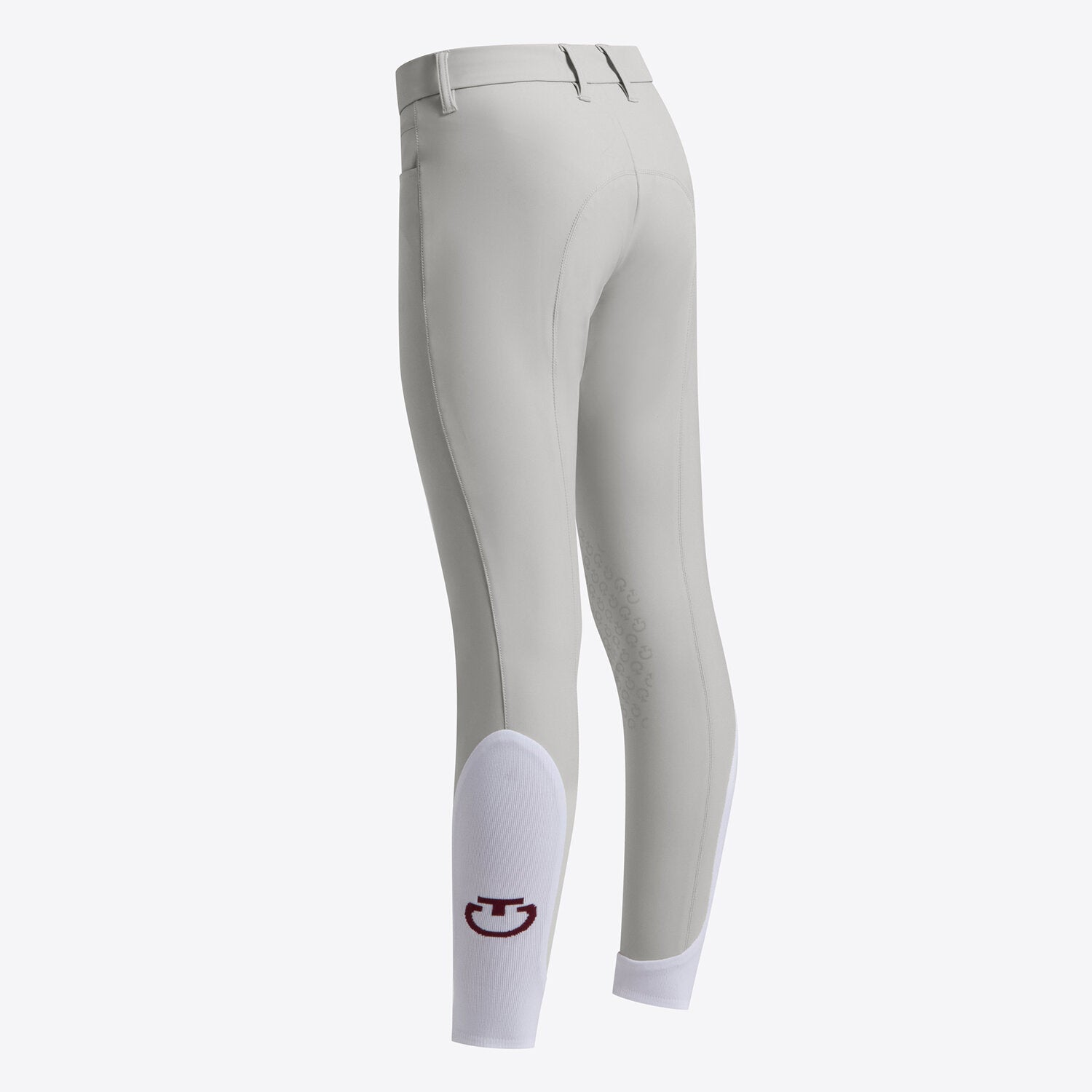 Pantalon d’équitation fille Cavalleria Toscana – Confort stretch & grip genoux coloris Agave