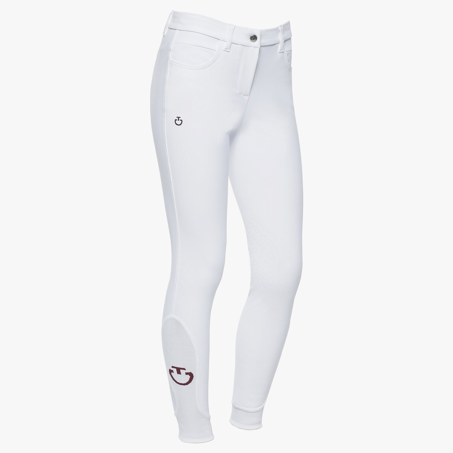 Pantalon d’équitation Cavalleria Toscana pour enfants – Blanc
