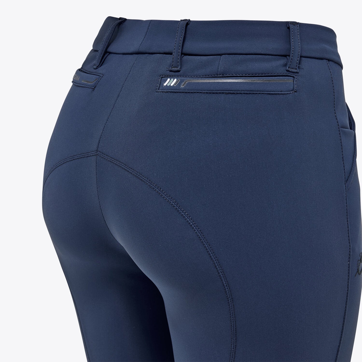 Pantalon d’équitation femme Cavalleria Toscana – Bleu Océan