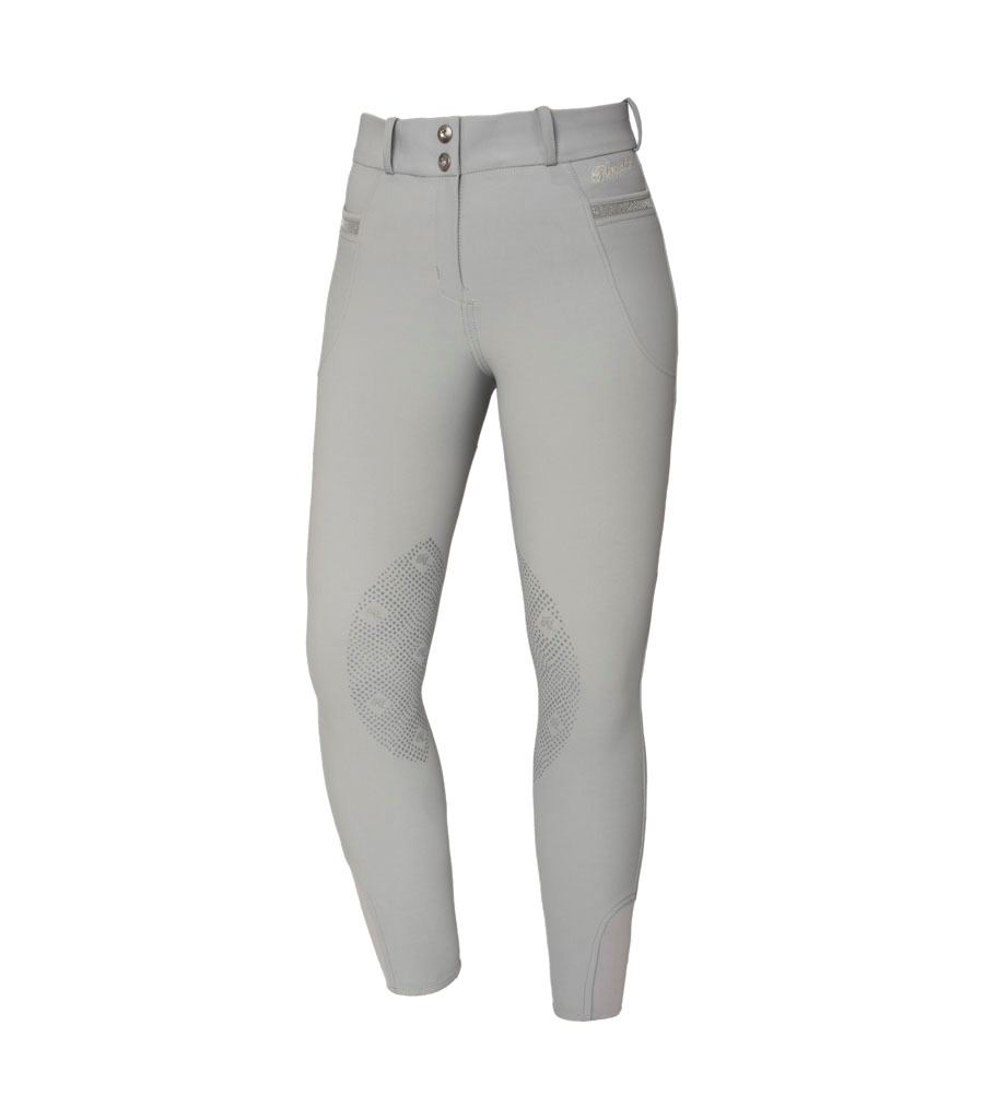 Pantalon d’Équitation Femme Kingsland kadi Gris Clair