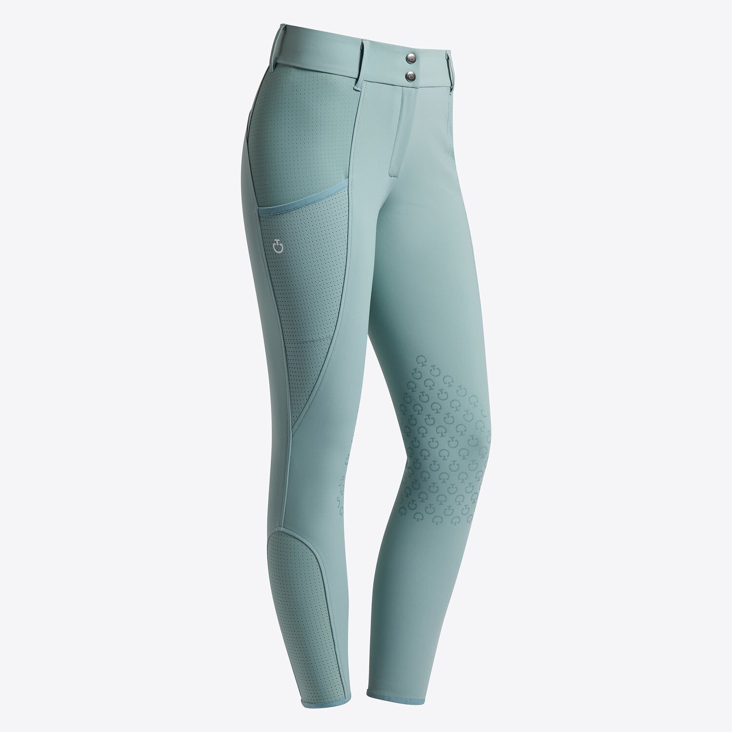 Pantalon d’équitation femme Cavalleria Toscana – Mint Green