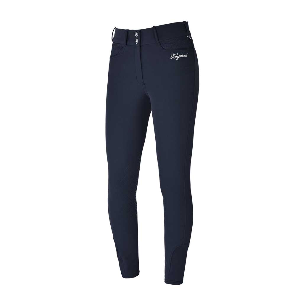 Pantalon d’Équitation Kadi Femme Marine motif – Kingsland
