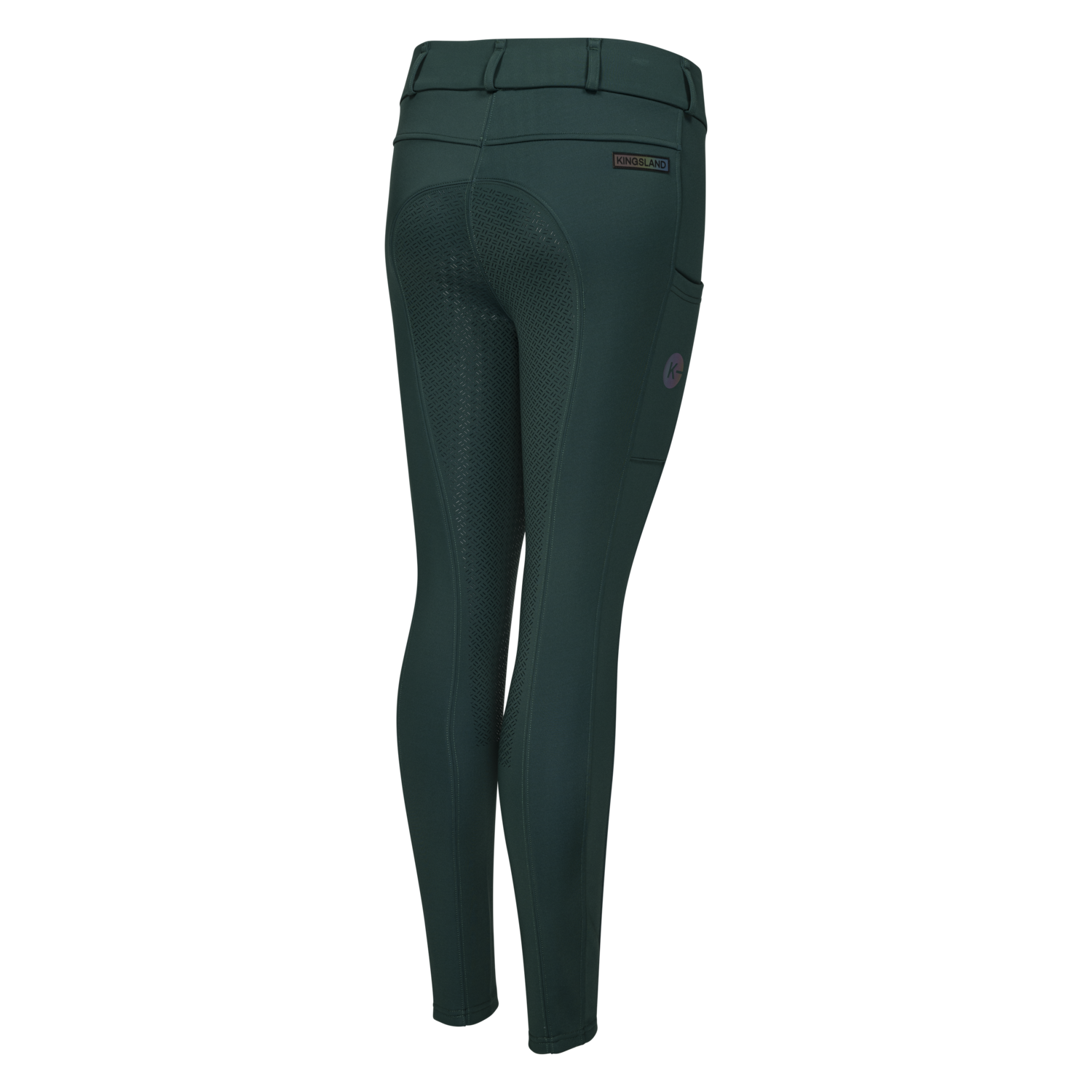 Pantalon d’équitation femme vert forêt Kingsland kornelia
