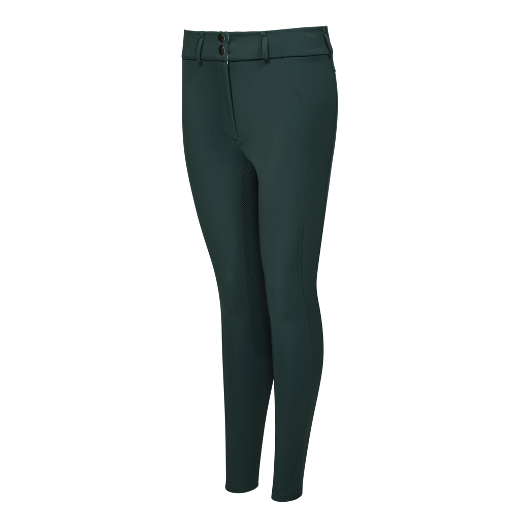 Pantalon d’équitation femme vert forêt Kingsland kornelia