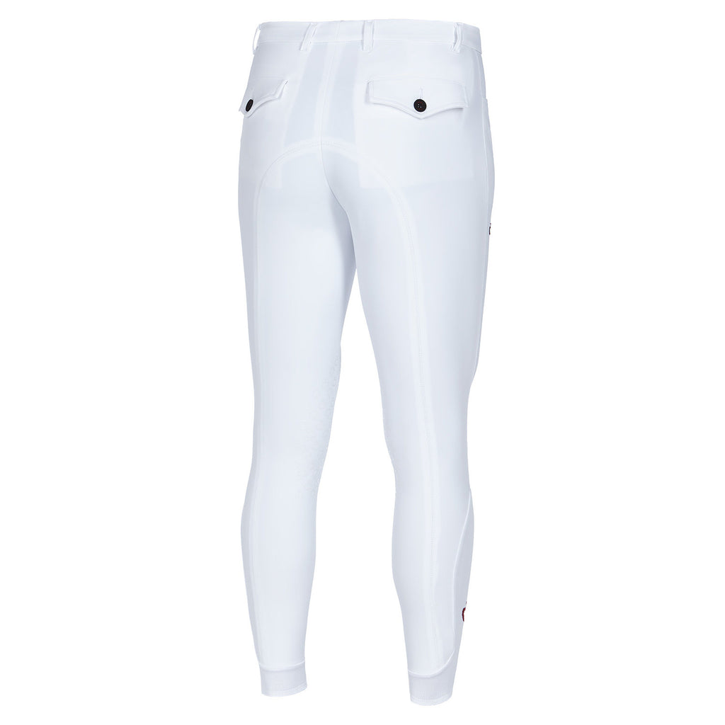 Pantalon d’équitation de concours homme Cavalleria Toscana – Blanc