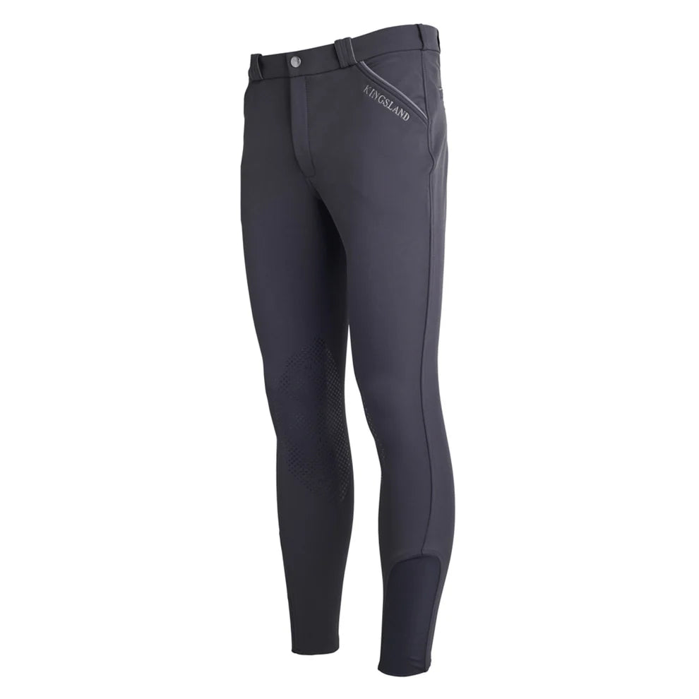 Pantalon d’équitation homme Kingsland KLkenton E-Tec Knee Grip – Marine