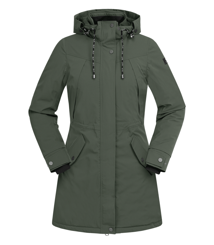 Parka ELT Ontario Vert Olive – Parka Femme Chaude et Technique