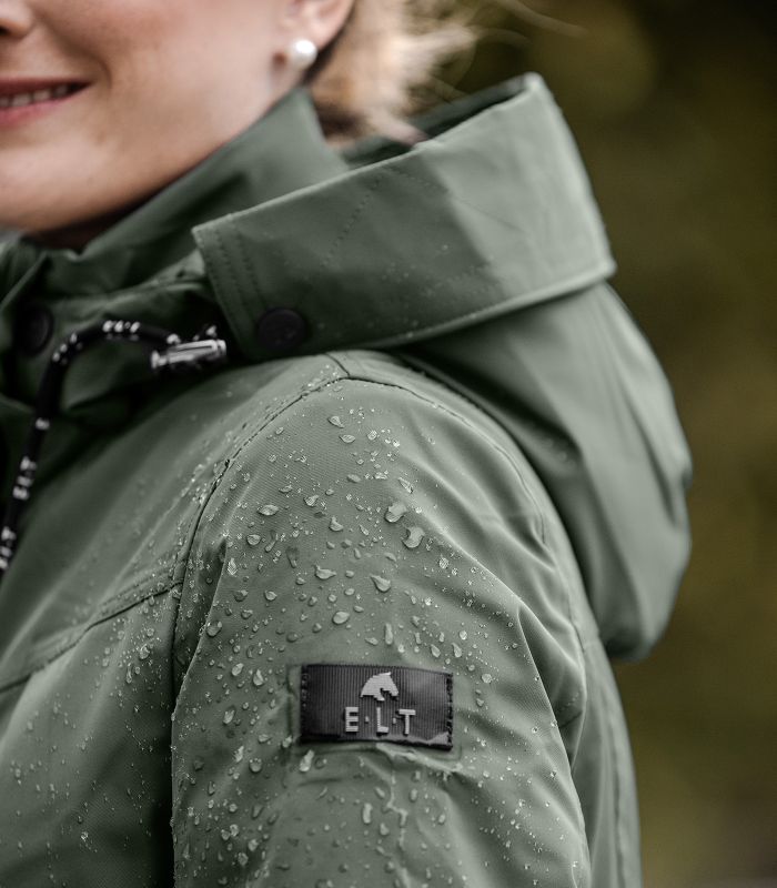 Parka ELT Ontario Vert Olive – Parka Femme Chaude et Technique