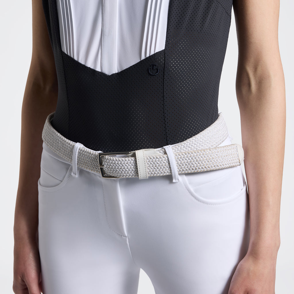 Polo de Concours Femme Cavalleria Toscana Bleu Océan