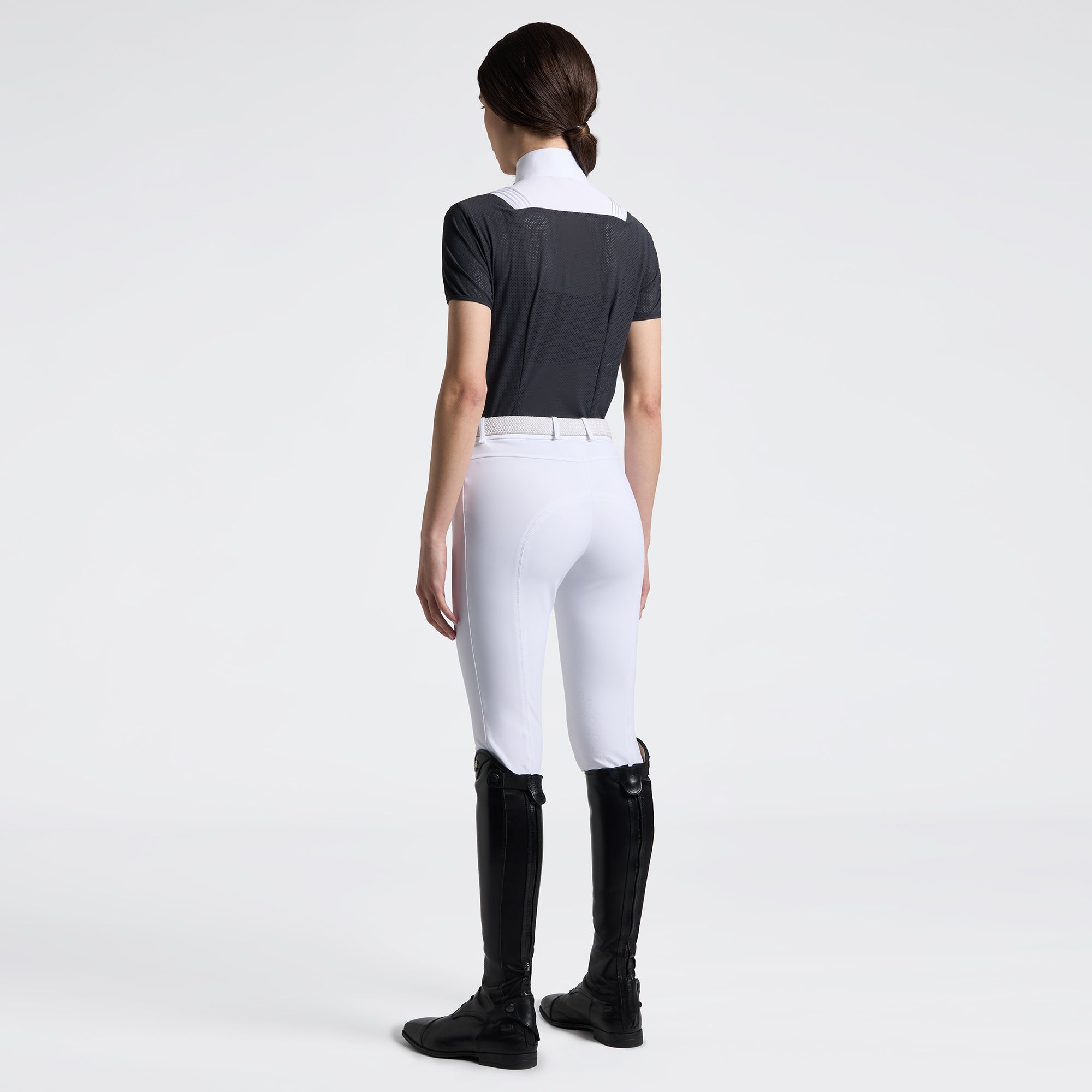 Polo de Concours Femme Cavalleria Toscana Bleu Océan