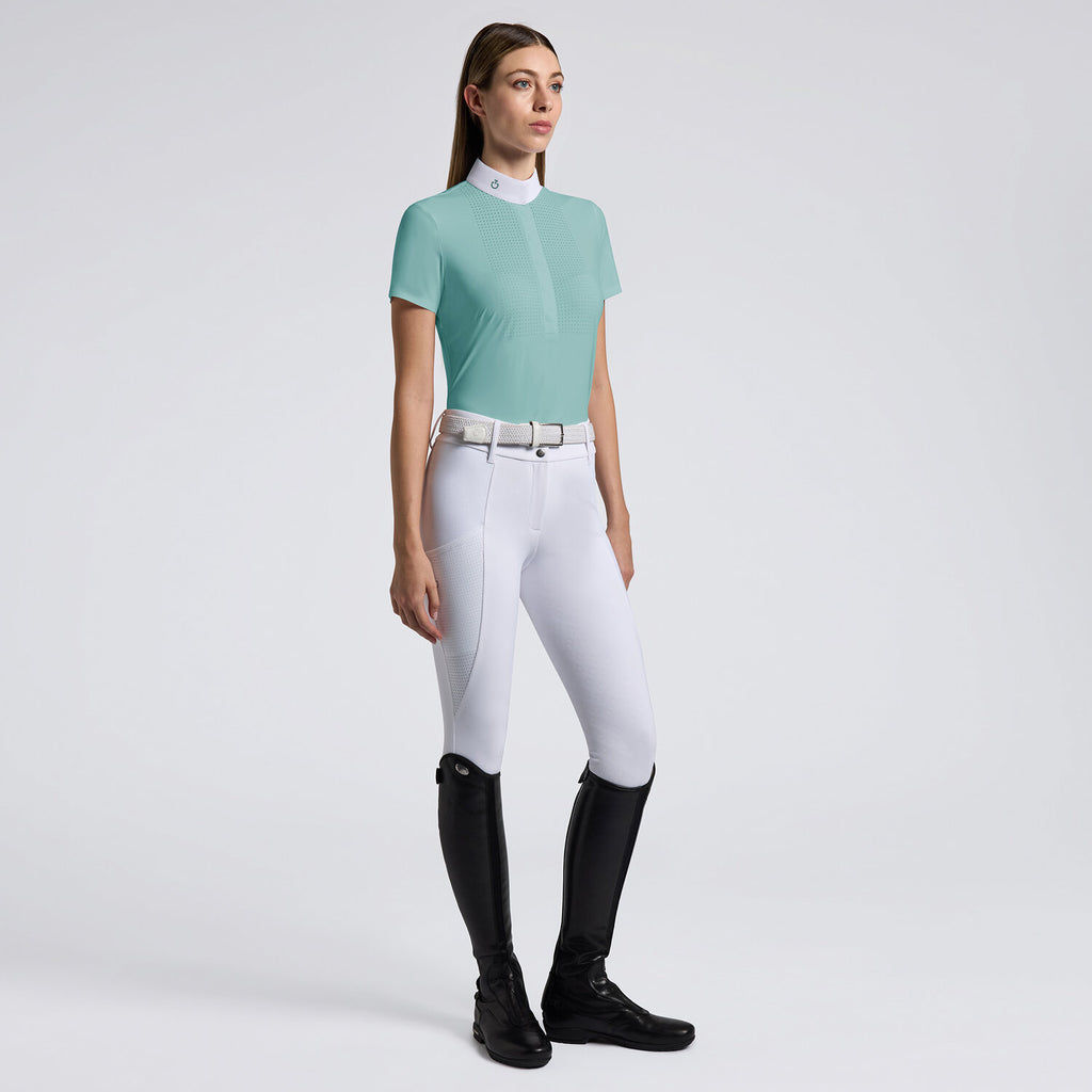 Polo de concours Cavalleria Toscana – Manches courtes, Mint Green