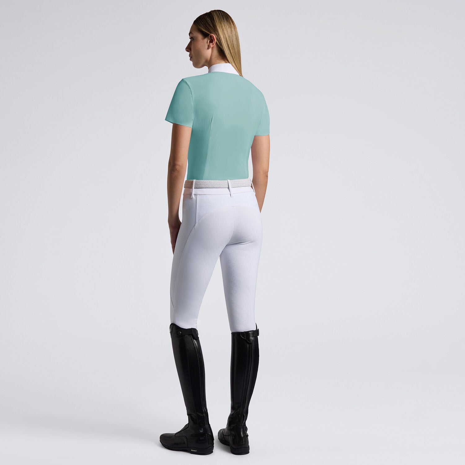 Polo de concours Cavalleria Toscana – Manches courtes, Mint Green