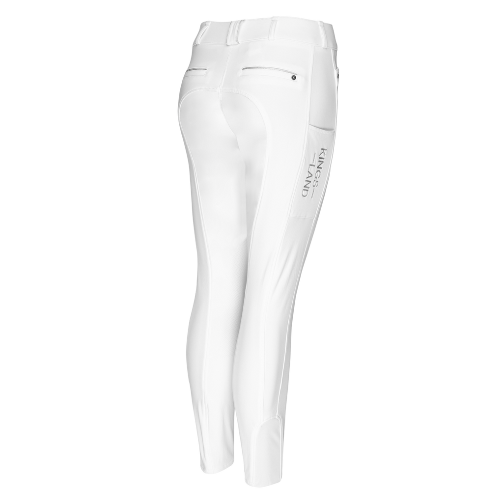 Pantalon de concours femme blanc Kingsland kadi