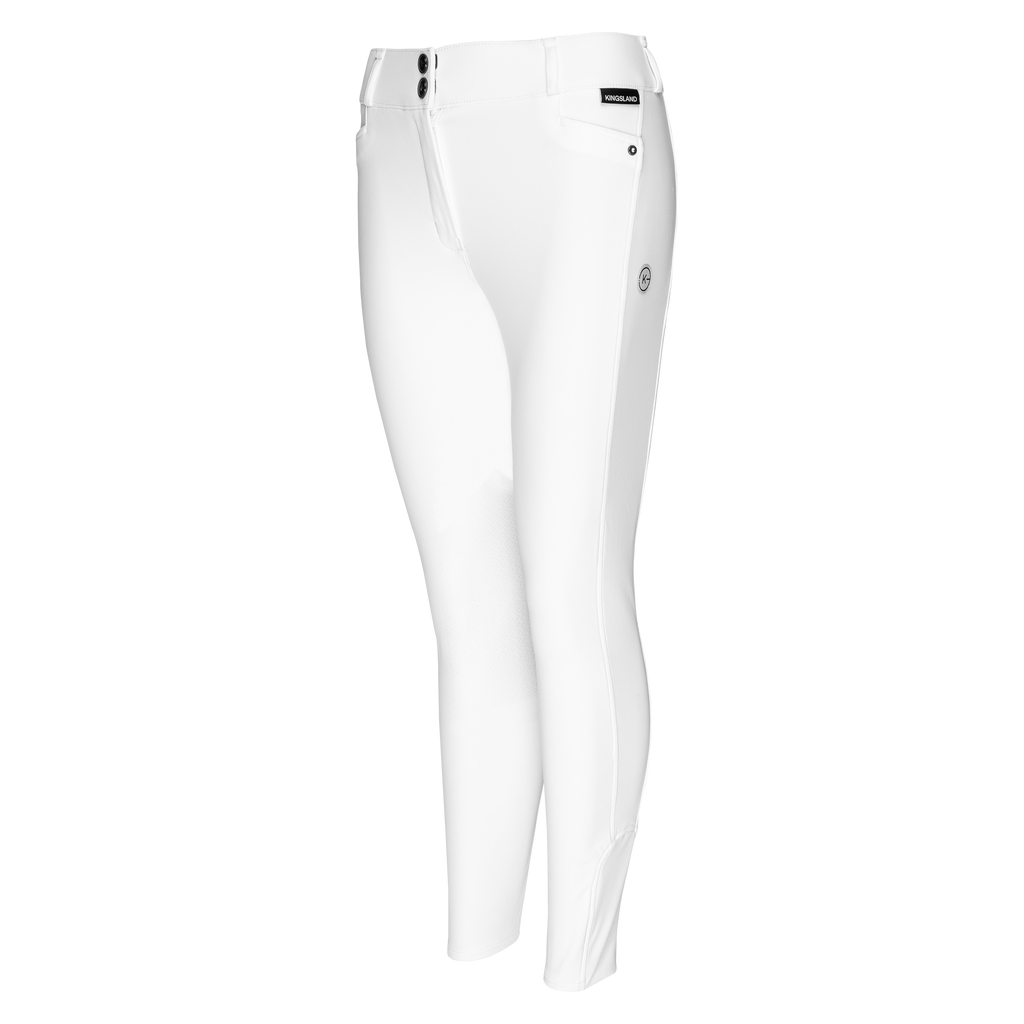 Pantalon de concours femme blanc Kingsland kadi