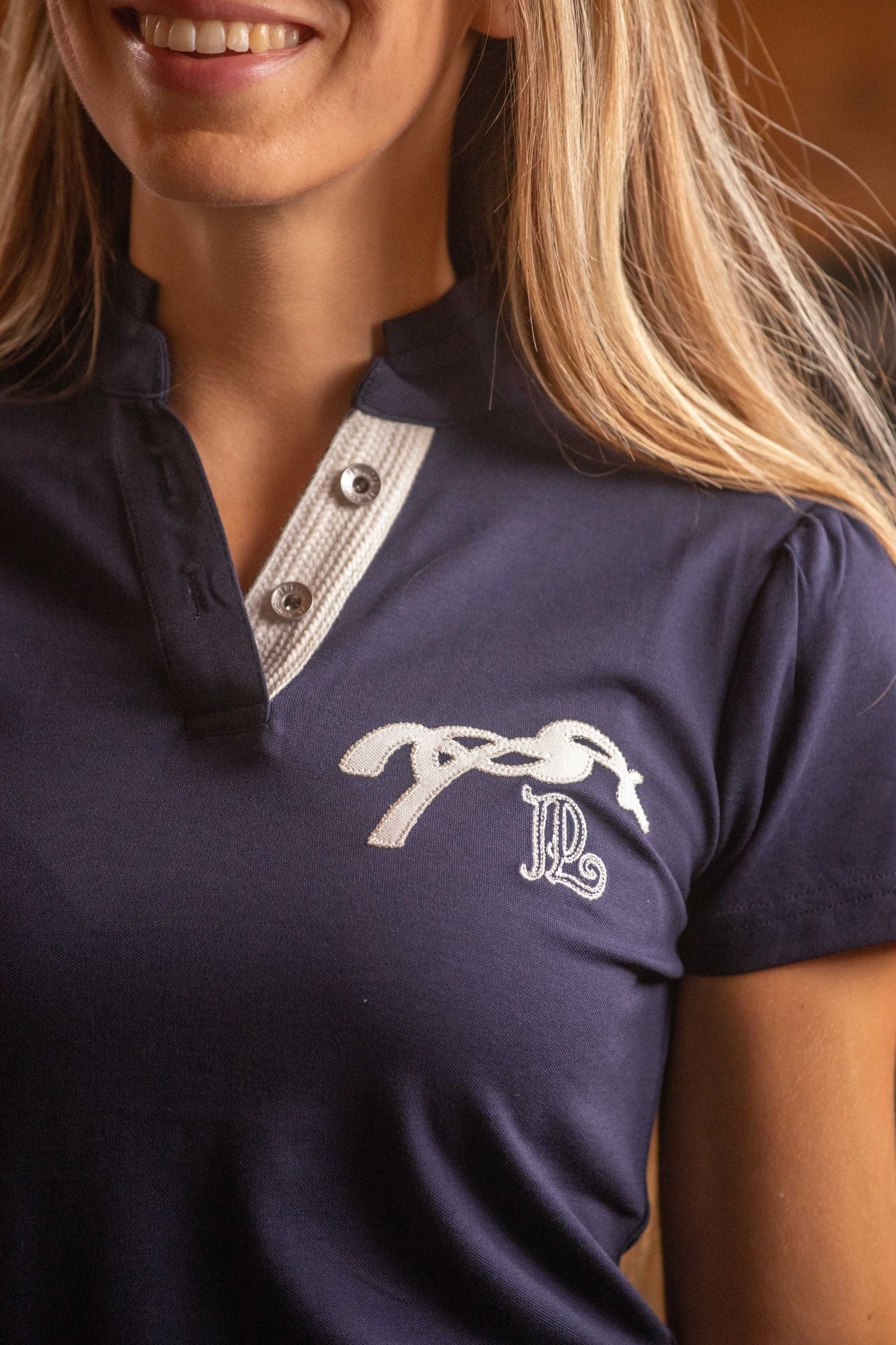 Polo Femme Victorine Marine – Pénélope