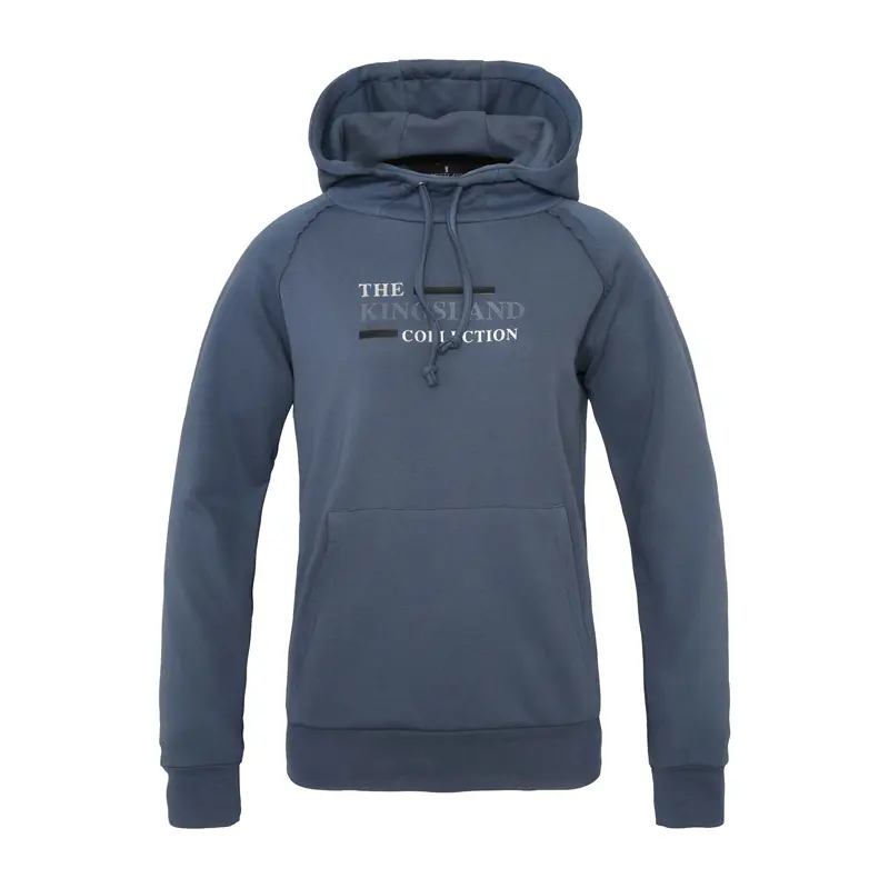 Sweat à Capuche Kingsland Brighton – Bleu Unisexe