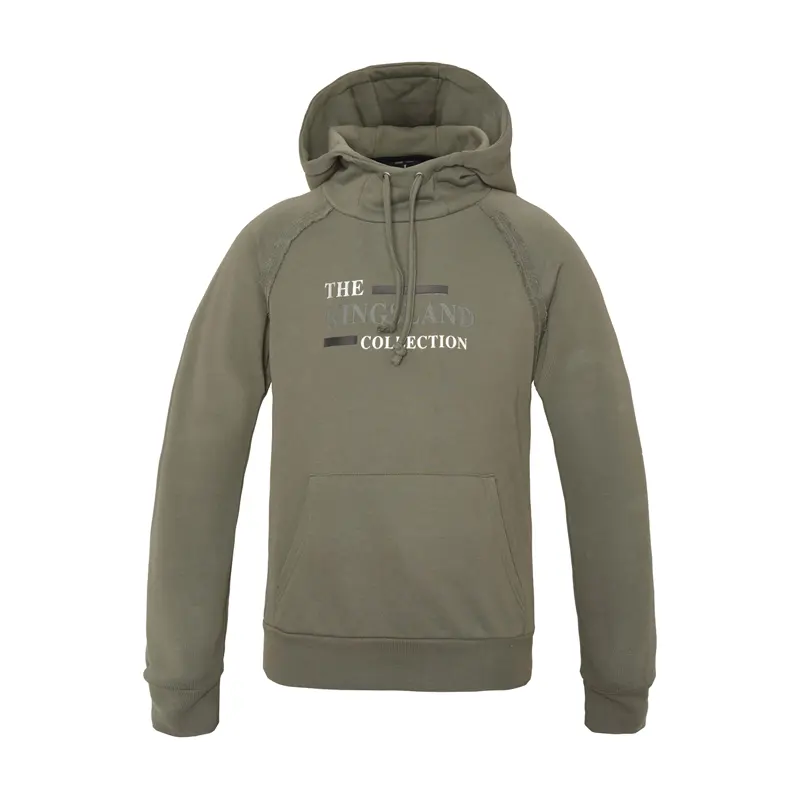 Sweat à Capuche Kingsland Brighton – Kaki Unisexe