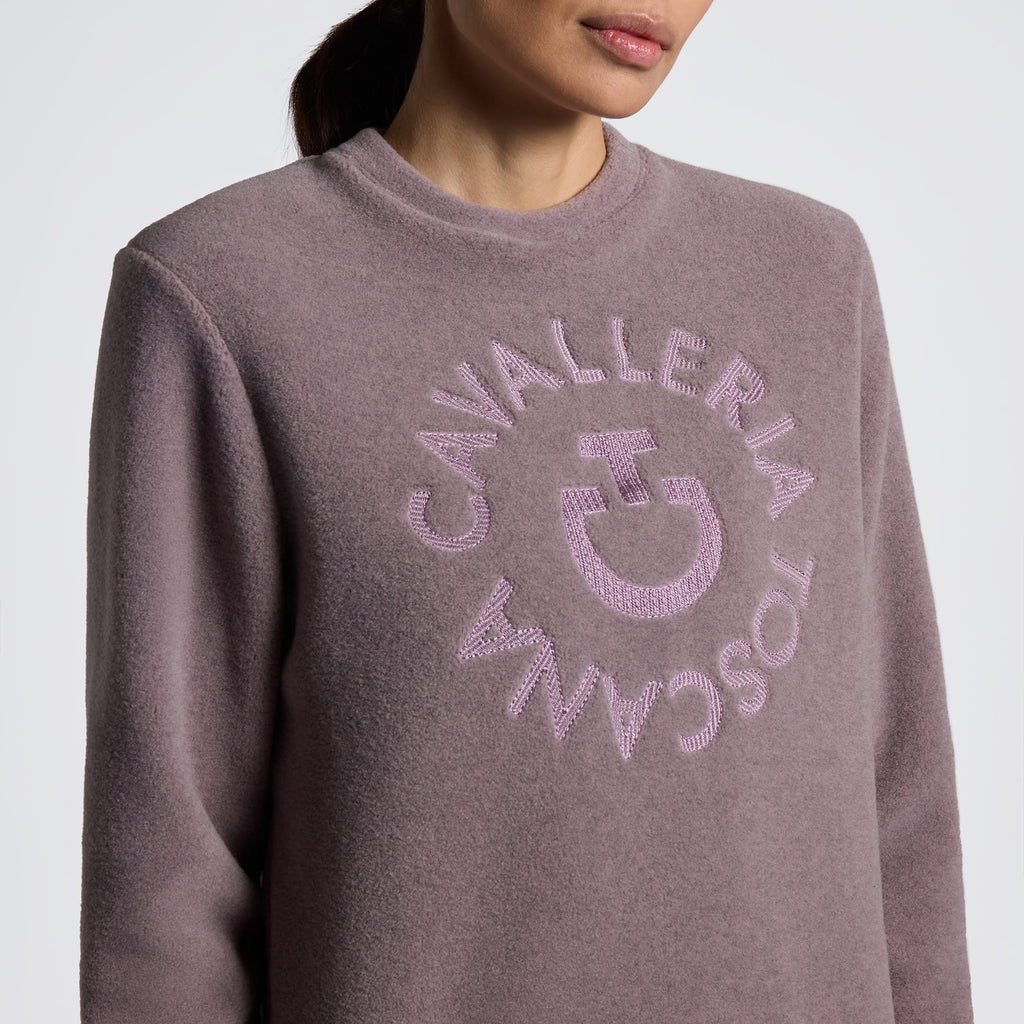 Sweat-shirt Cavalleria Toscana Femme – Lilas