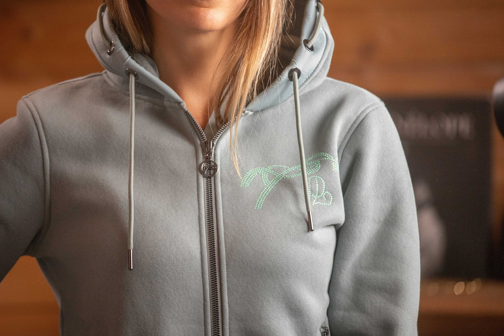 Sweat Femme Fluore Vert Sauge – Pénélope