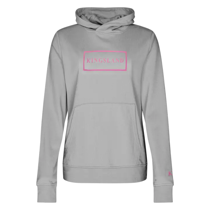 Sweat à Capuche Kingsland Cantu – Gris Clair Femme
