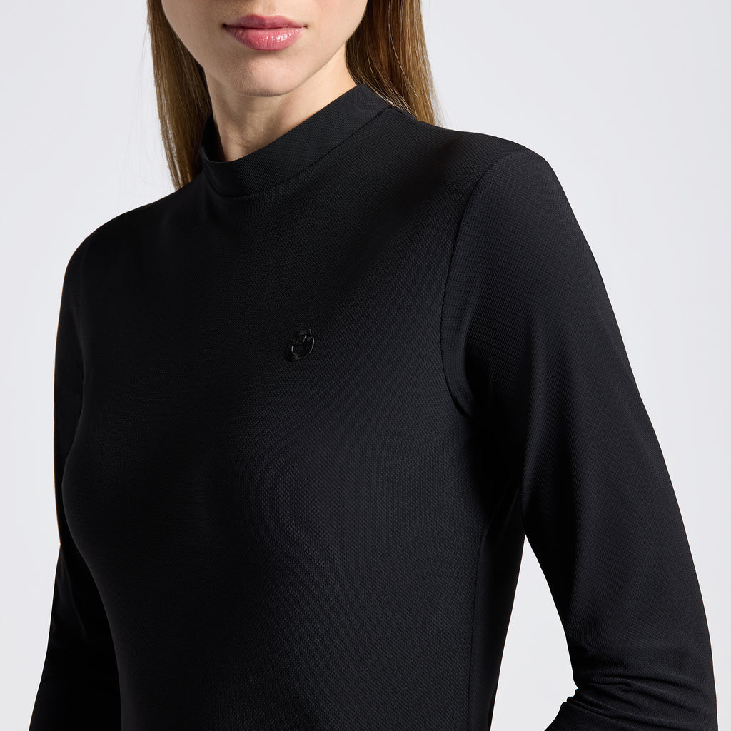 T-shirt technique manches longues Cavalleria Toscana – Femme