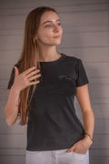 T-shirt Femme Techflo Noir – Pénélope