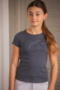 T-shirt Enfant Iconic Strass Marine – Eden by Pénélope