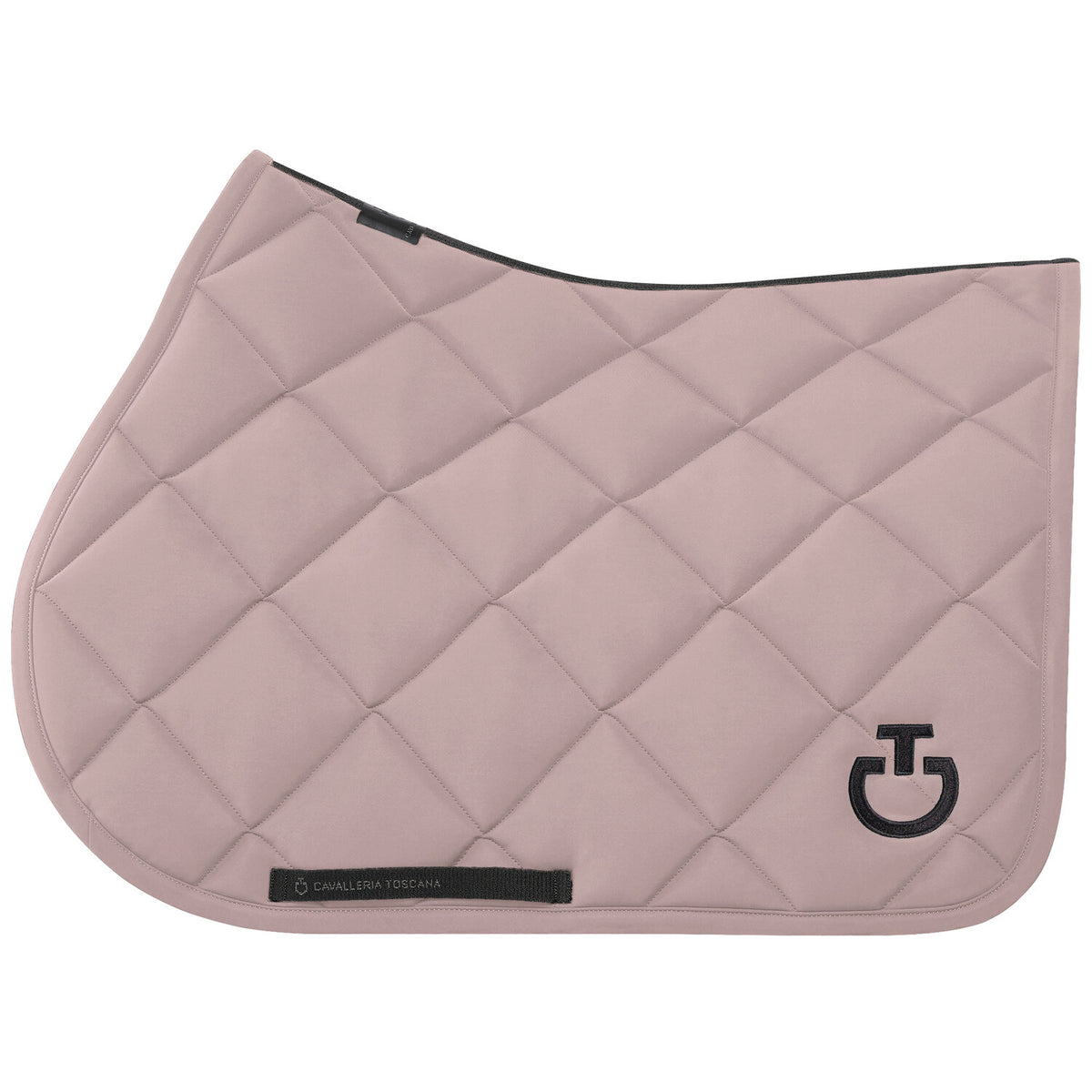 Tapis de selle Diamond Quilted Jersey Cavalleria Toscana – Cypria Beige Rosé