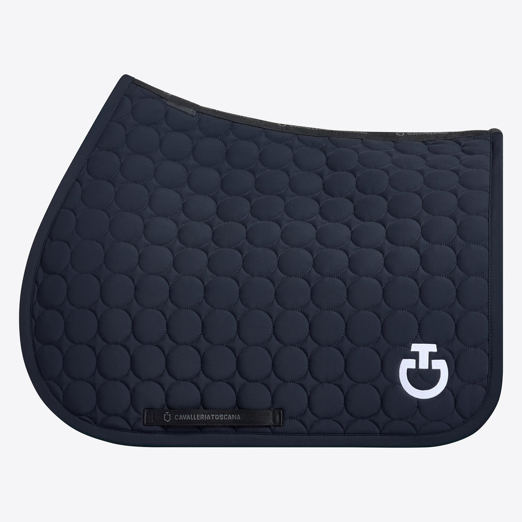 Tapis de selle Circular Quilted Cavalleria Toscana – Marine