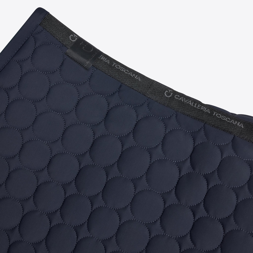 Tapis de selle Circular Quilted Cavalleria Toscana – Marine