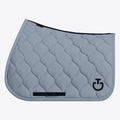 Tapis de selle New Circular Quilted Jersey Cavalleria Toscana – Vent Blue
