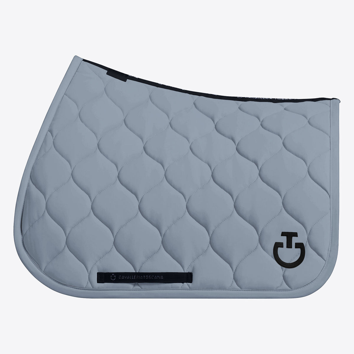 Tapis de selle New Circular Quilted Jersey Cavalleria Toscana – Vent Blue