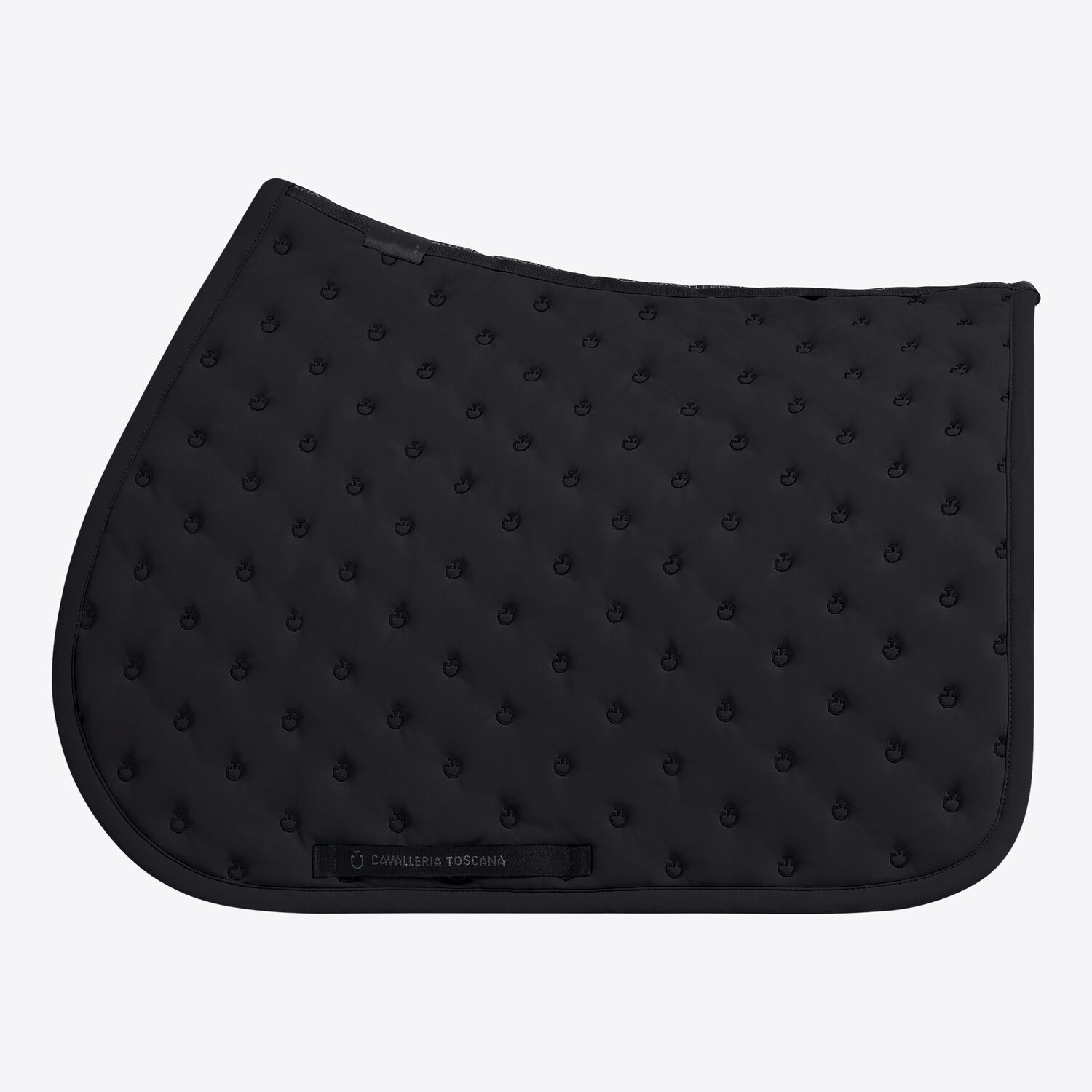Tapis de selle Embroidery Quilted Cavalleria Toscana – Noir