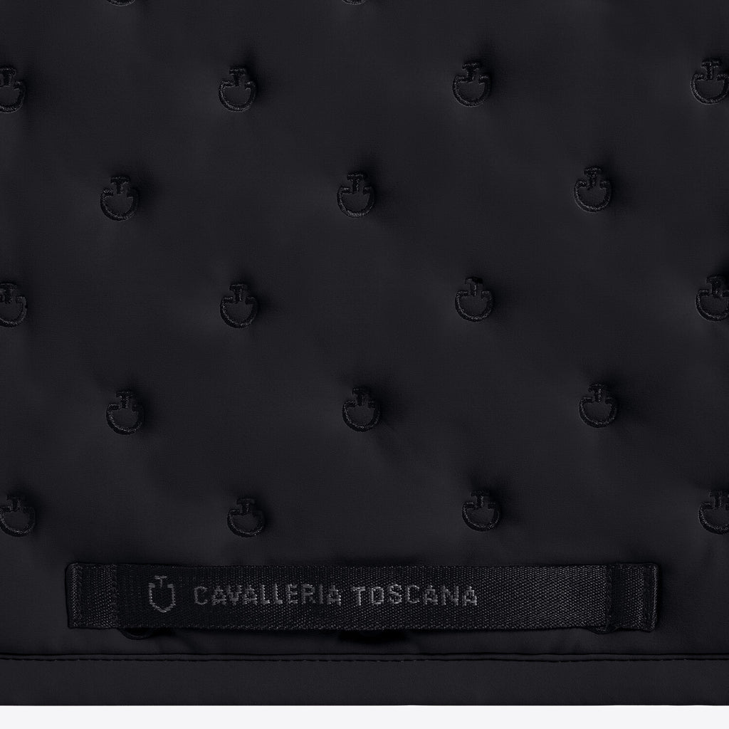 Tapis de selle Embroidery Quilted Cavalleria Toscana – Noir